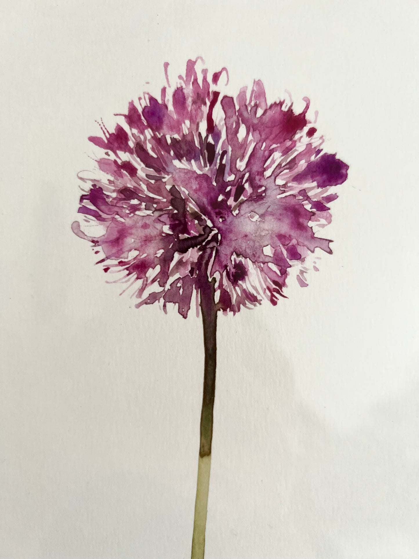 Floral letter „i”