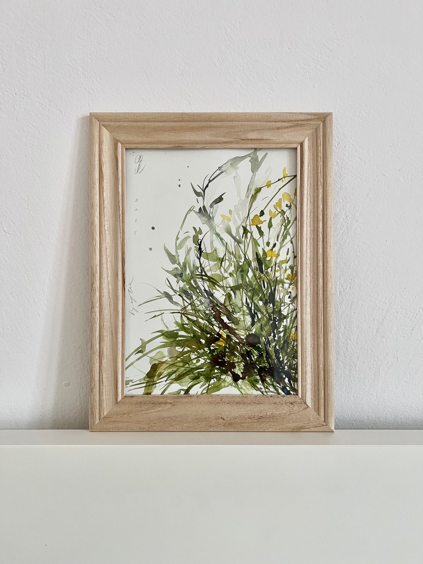 Sidewalk weeds in Sicily