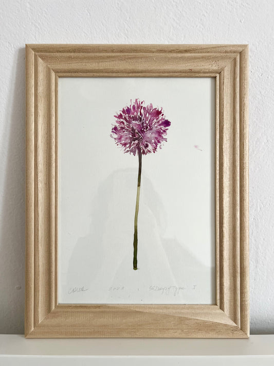 Floral letter „i”